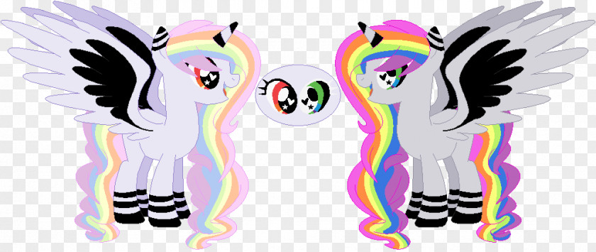 Pastel Rainbow Mary Sue Winged Unicorn Pony Sonic Rainboom Character PNG
