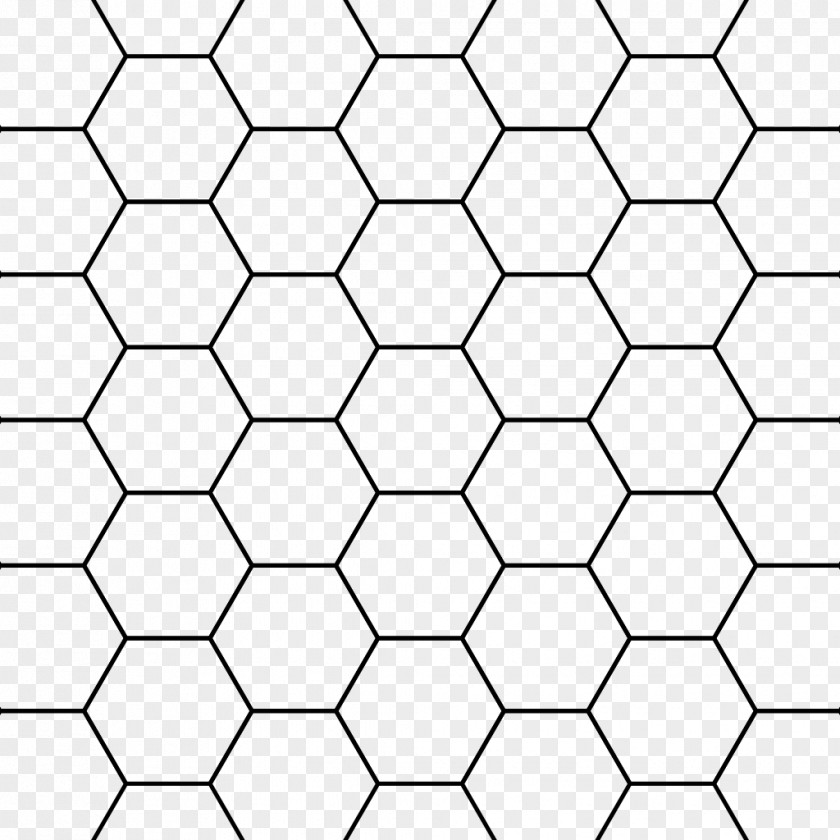 Hexagon Pattern Honeycomb Conjecture Hexagonal Tiling PNG