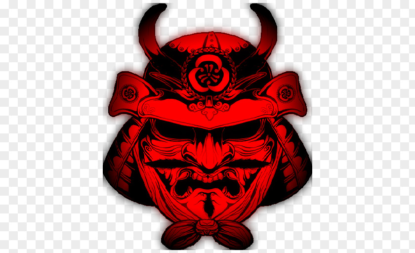 Japanese Motifs Samurai Image Drawing Mask PNG