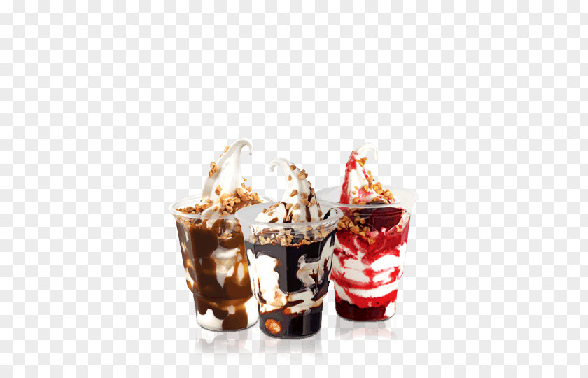 Sundae Chocolate Ice Cream Milkshake Cones PNG