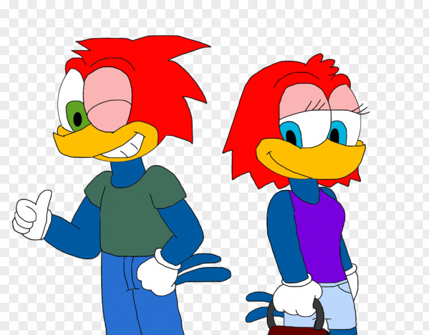Youtube Woody Woodpecker Knothead & Splinter YouTube Art Universal Pictures PNG