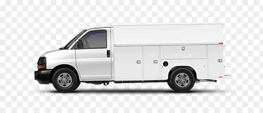 Box Pickup 2018 Chevrolet Express Van Car Truck PNG