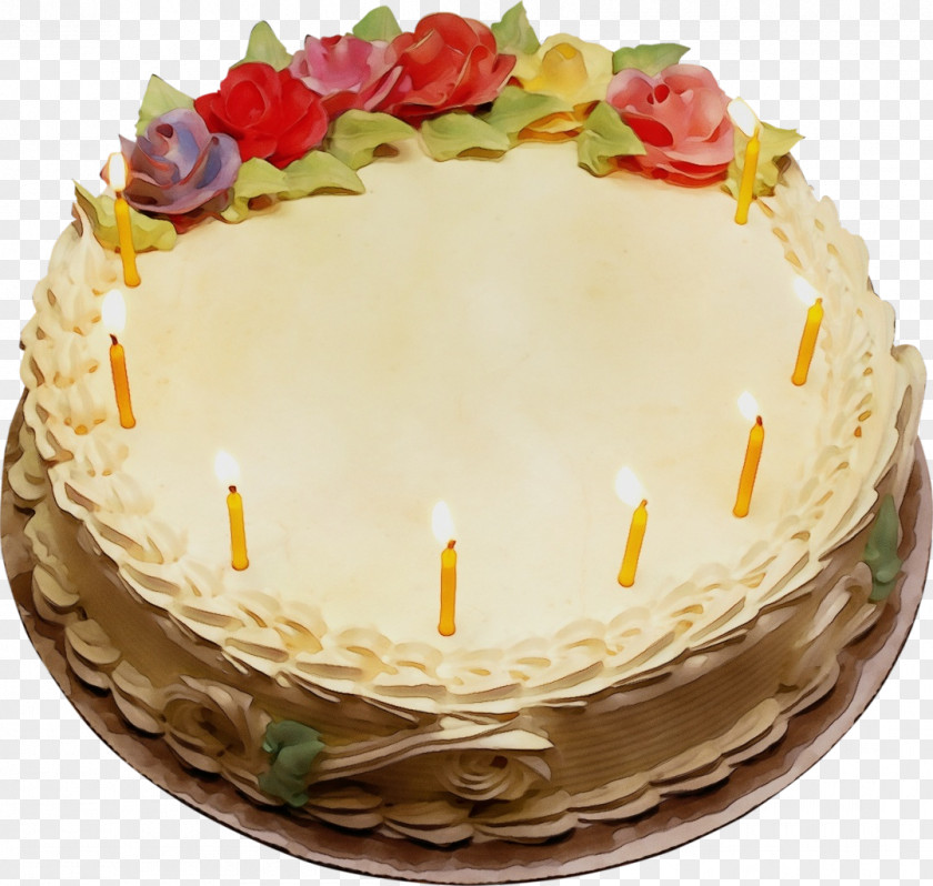 Cake Decorating Cream Buttercream Icing Food Dessert PNG