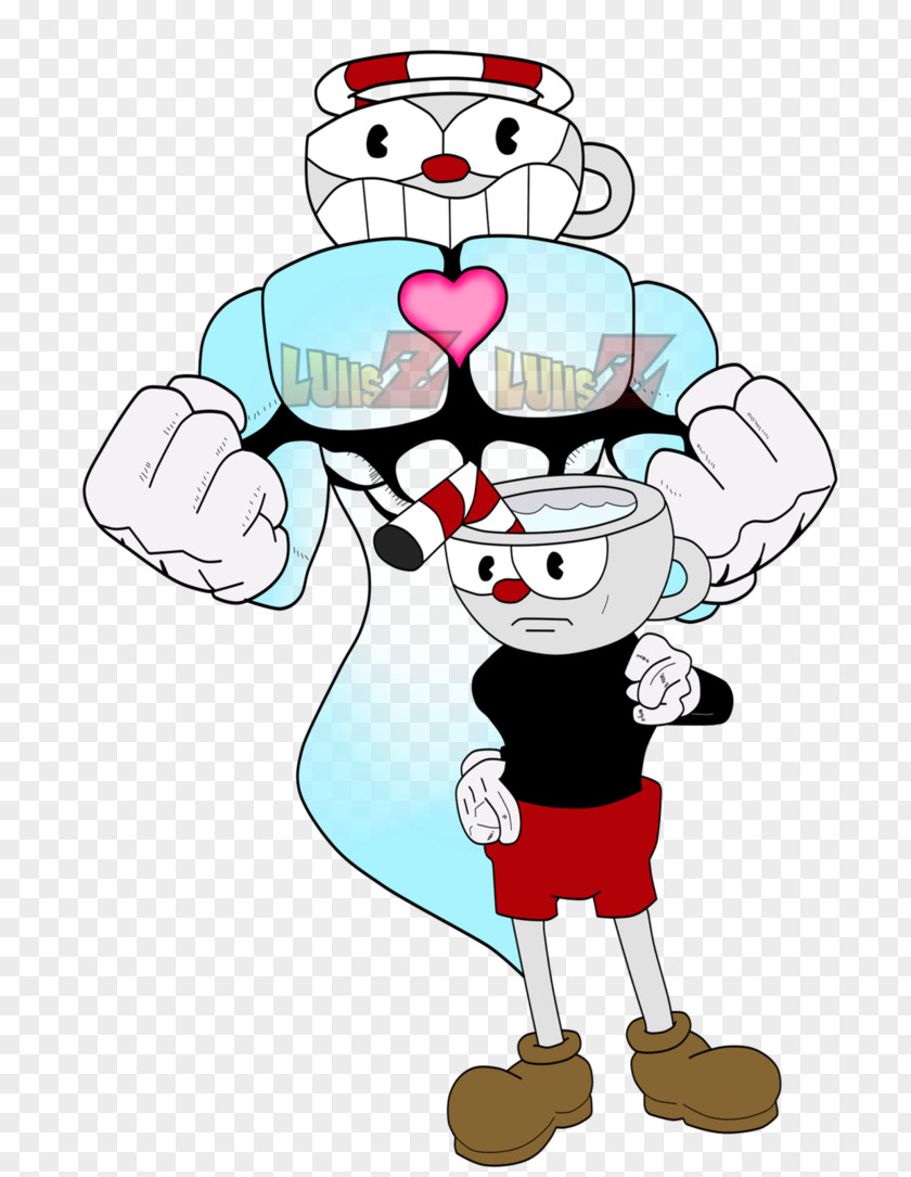 Cuphead DeviantArt Fan Art Drawing PNG