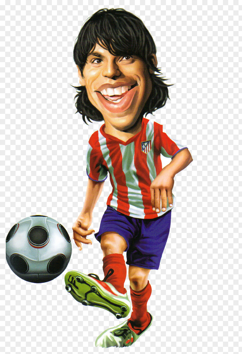 Football Sergio Agüero Atlético Madrid Argentina National Team Caricature Player PNG