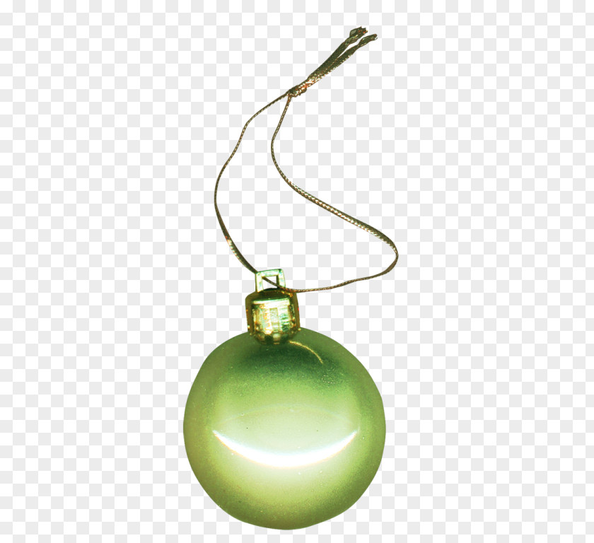 Glass Bottle Christmas Ornament PNG