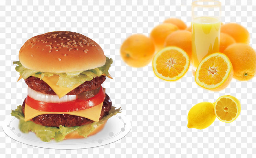 Hamburg, Lemon Juice And Hamburger Fast Food Dim Sum Restaurant PNG