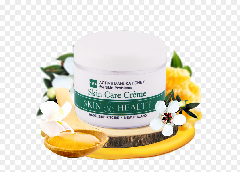 Honey Cream Mānuka Skin Zinc PNG