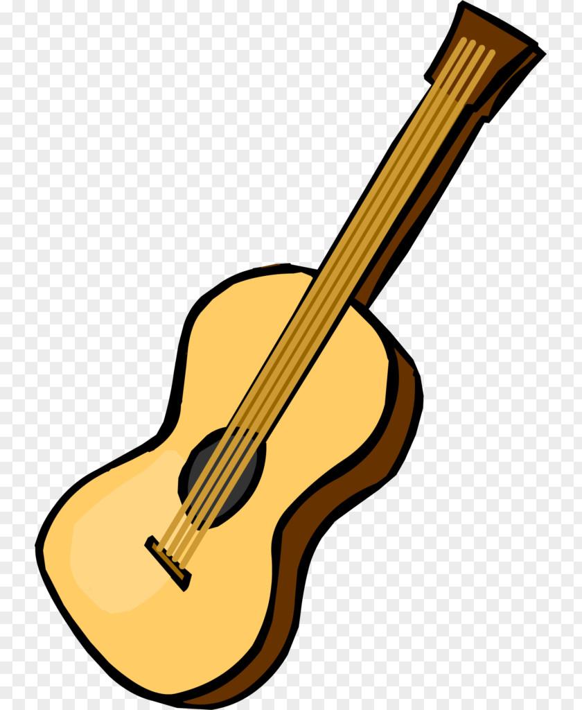 Penguin Cuatro Guitar Musical Instruments Clip Art PNG