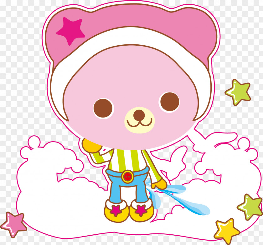 Pink Bear Download PNG