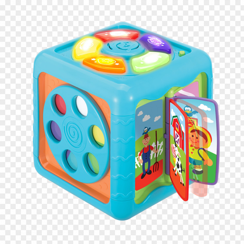 5 In 1 Activity Cube Discovery Orange County Winfun Side To Toy Infant Child PNG