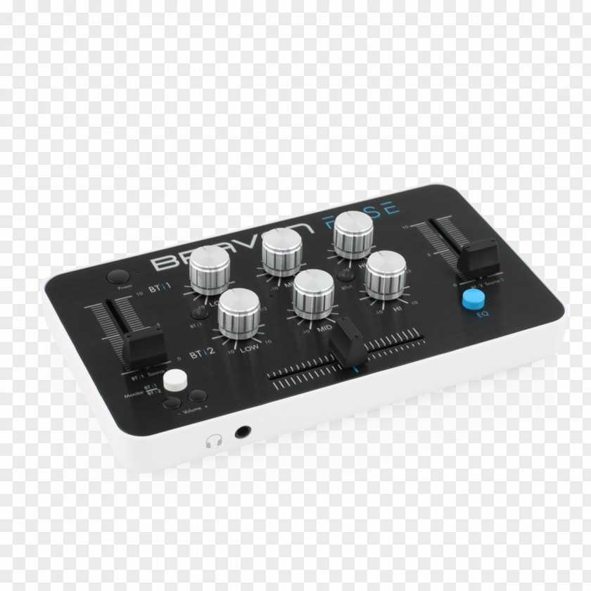 Bluetooth Audio Mixers Braven Fuse Wireless Mixer DJ PNG