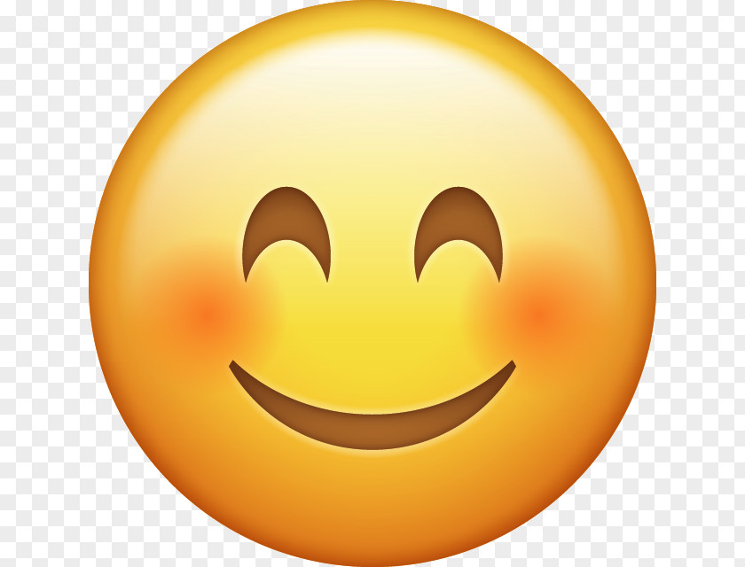 Blushing Emoji Emoticon Smiley PNG