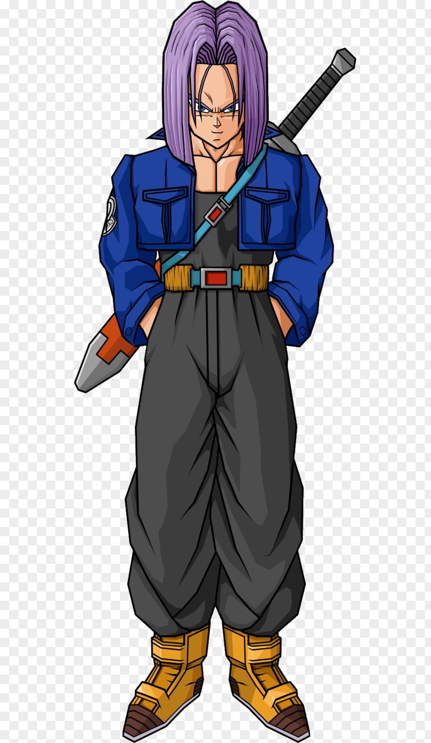 Long Hair Trunks Dragon Ball Z Goku Gohan Vegeta PNG