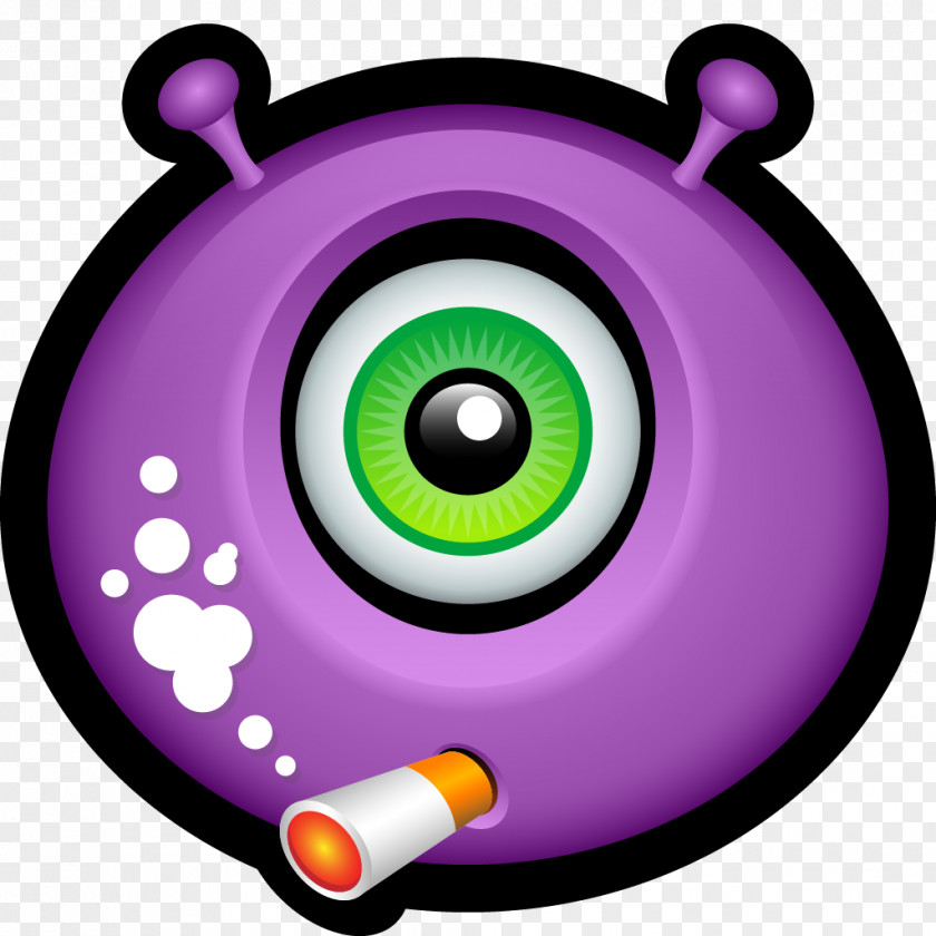 Monster Emoticon Smiley Clip Art PNG
