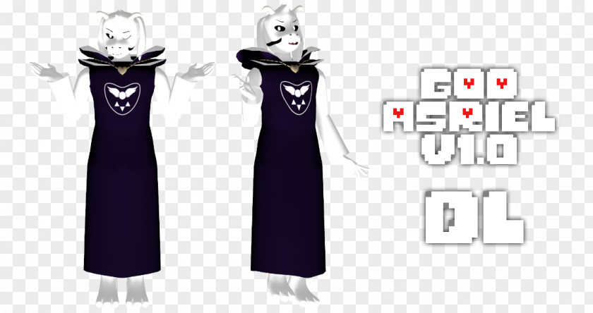 Undertale Art Dress Fashion Design PNG