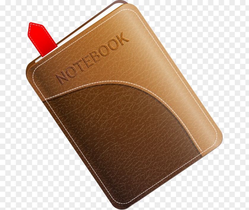 Vector Books Wallet Leather PNG