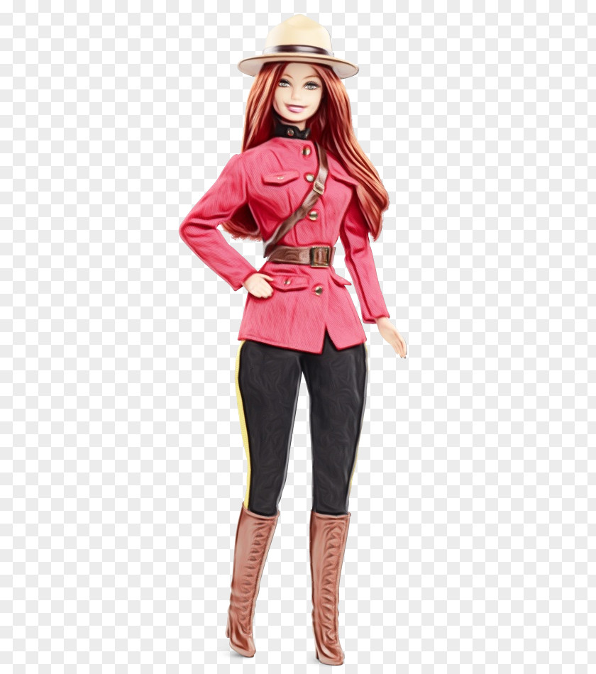 Canada Wind Rider Barbie Doll Mattel PNG