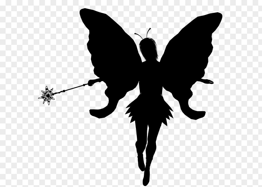 Cathedral Window Silhouette Fairy Clip Art PNG