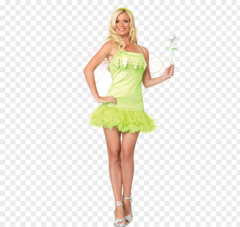 Fairy Tinker Bell Pixie Dust Costume PNG