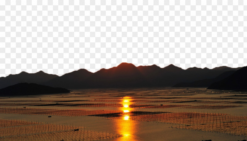 Sunset On The Sea Stock Photography Heat Ecoregion Wallpaper PNG