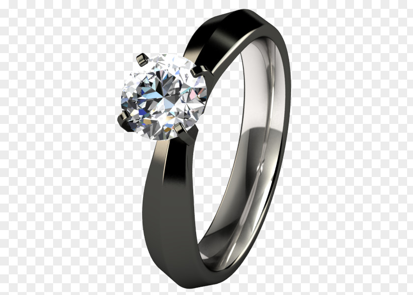 Tungsten Carbide Engagement Ring Wedding Titanium PNG