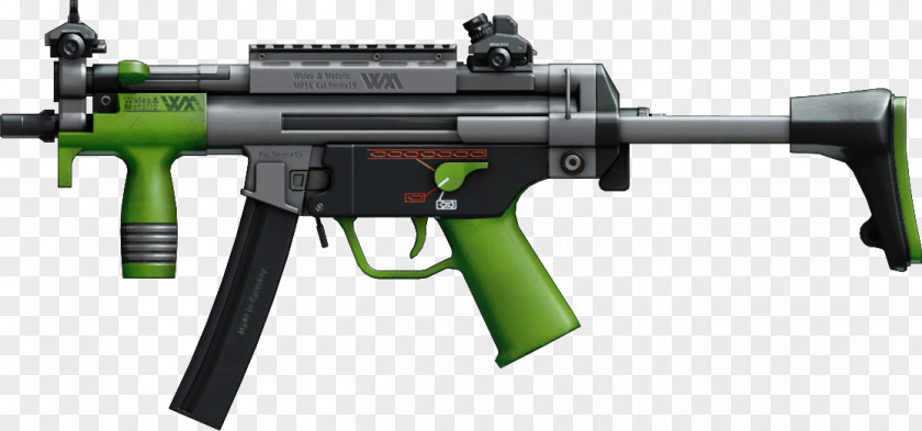 Weapon Heckler & Koch MP5K Air Gun Firearm PNG