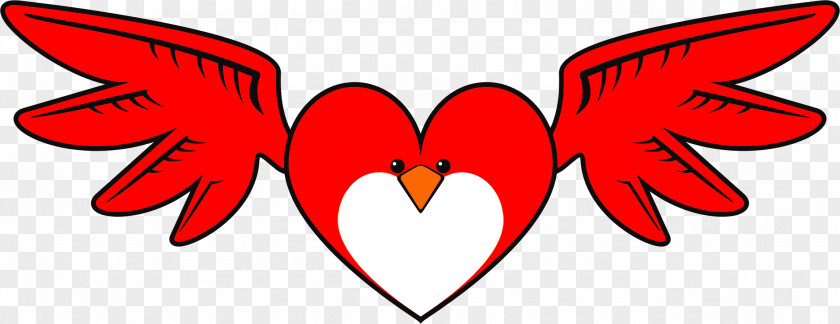 Birds Lovebird Heart Clip Art PNG
