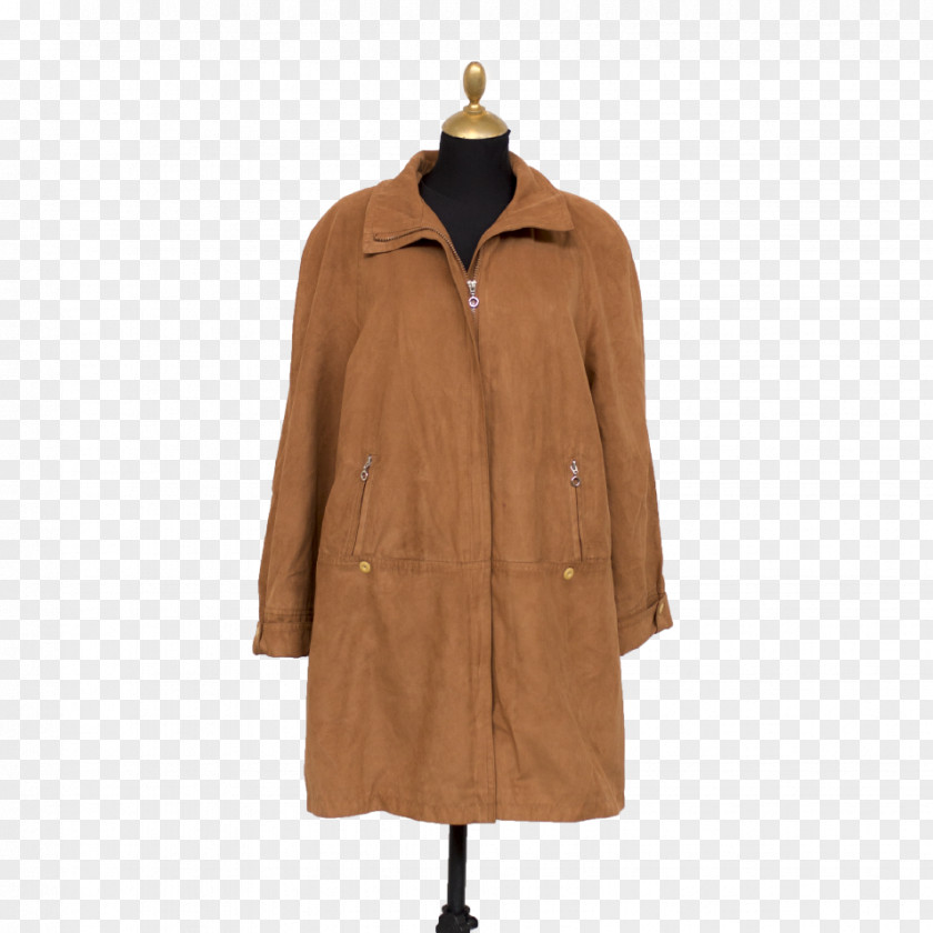 Jacket Overcoat Leather Trench Coat PNG