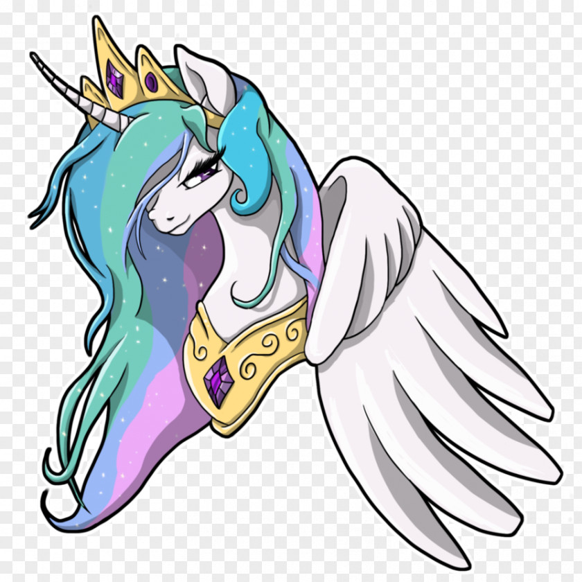 Painting Clip Art Princess Celestia Pony Illustration Digital PNG