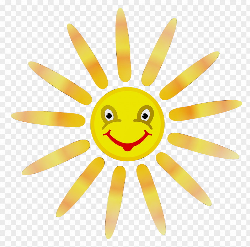 Smile Emoticon Sun Drawing PNG