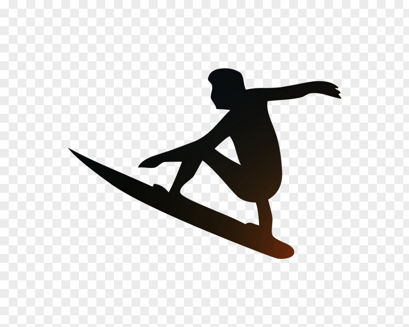 Surfing Wind Wave Silhouette Surfboard PNG