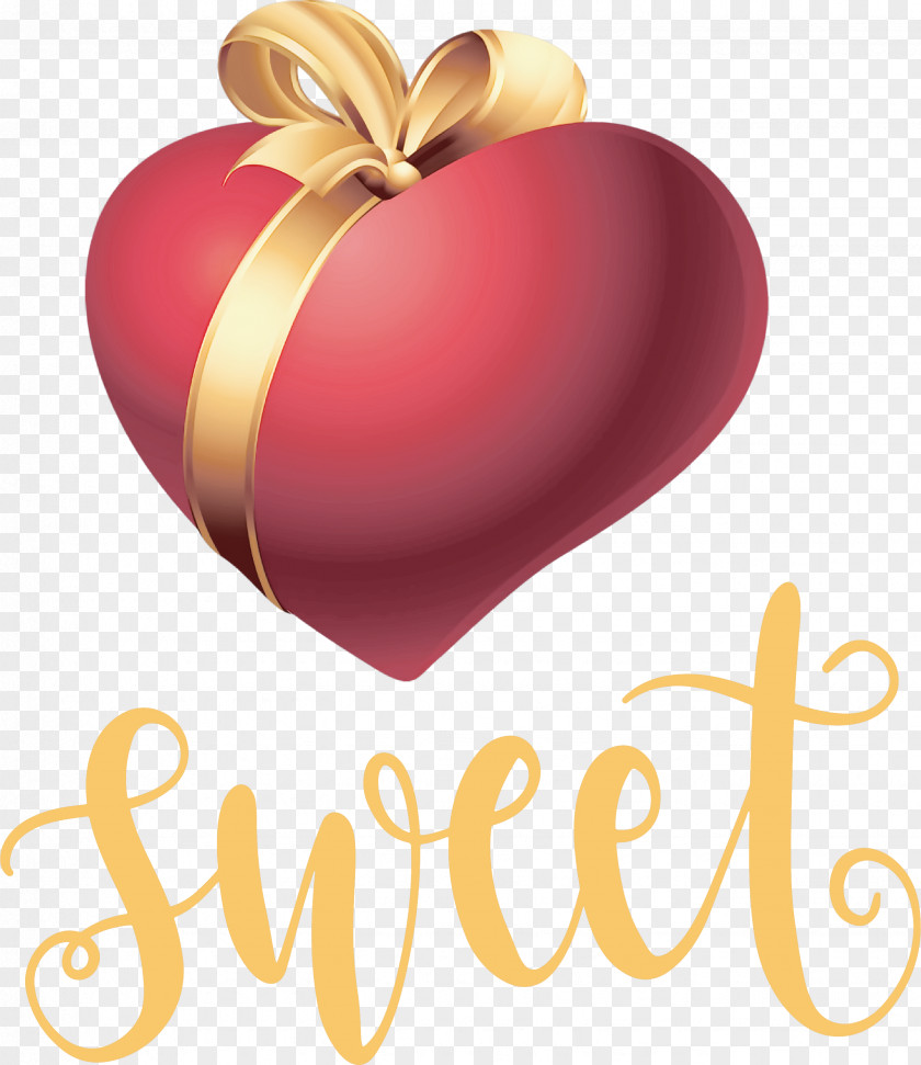 Be Sweet Valentines Day Heart PNG