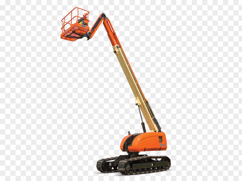 Crane Aerial Work Platform JLG Industries Heavy Machinery Elevator PNG