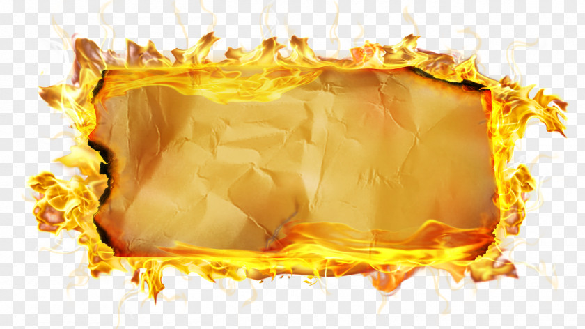 Creative Flame Kraft Fire Combustion Ash PNG