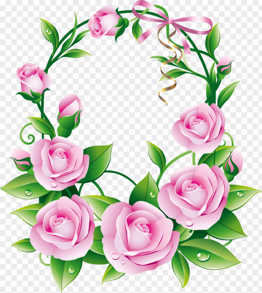Floral Flower Rose Clip Art PNG