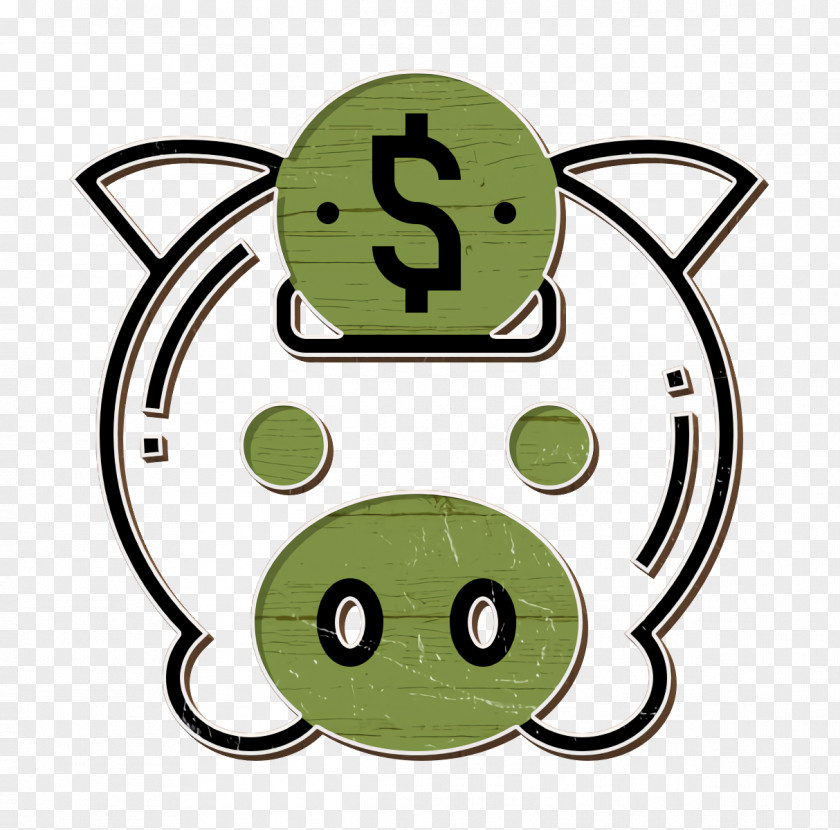 Save Icon Accounting Piggy Bank PNG