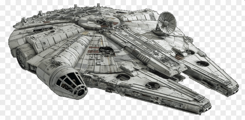 Star Wars Starship Millennium Falcon Spacecraft PNG