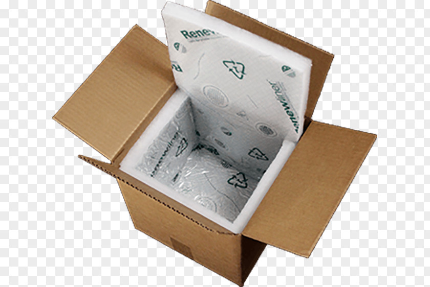 Box Insulated Shipping Container Thermal Insulation Packaging And Labeling Cargo PNG