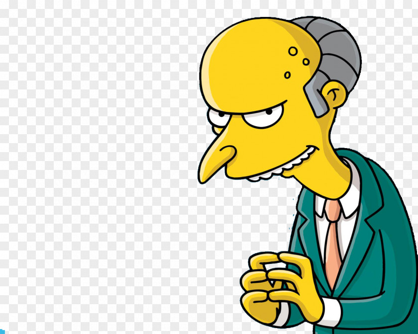 Burn Mr. Burns Bart Simpson Waylon Smithers Ned Flanders Principal Skinner PNG
