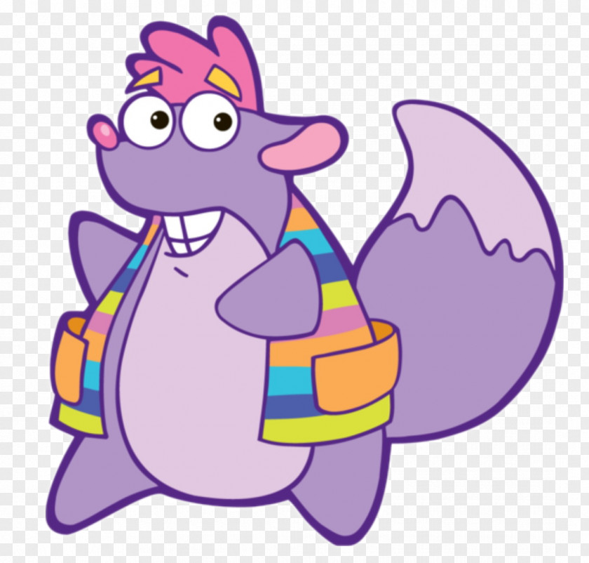 Cartoon Character Swiper Animated PNG