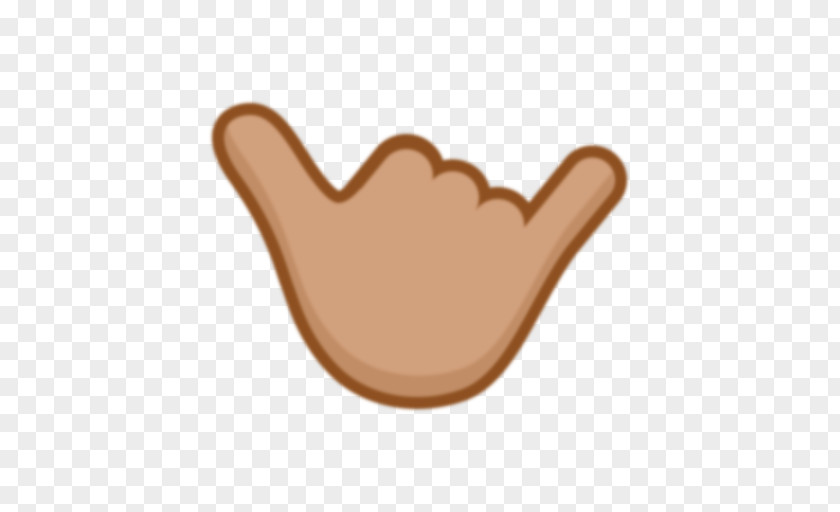 Emoji Shaka Sign Emoticon Thumb Text Messaging PNG