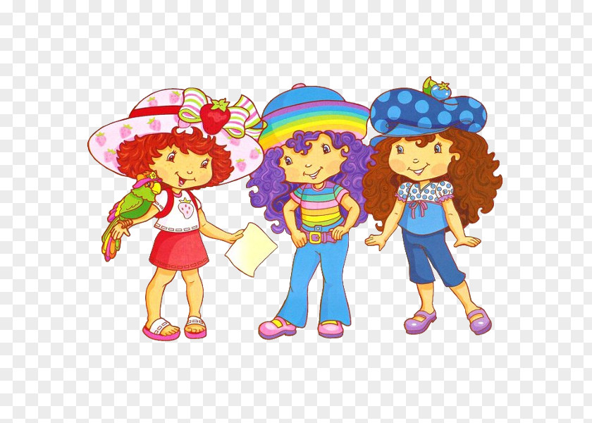 Friends Clipart Strawberry Shortcake Drawing Clip Art PNG