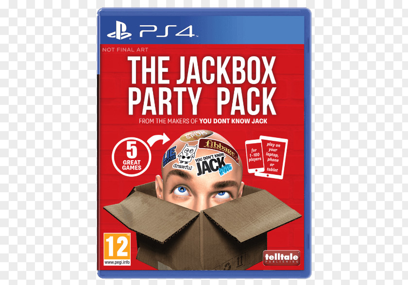 Jackbox Party Pack 3 The 2 Xbox 360 Games One PNG