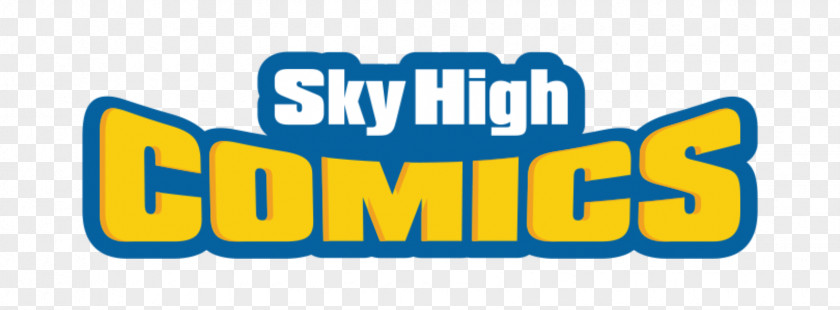 Sky High Comics Logo Comic Book Brand PNG