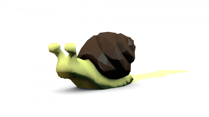Snails Low Poly Snail Blender 3D Computer Graphics Gastropod Shell PNG