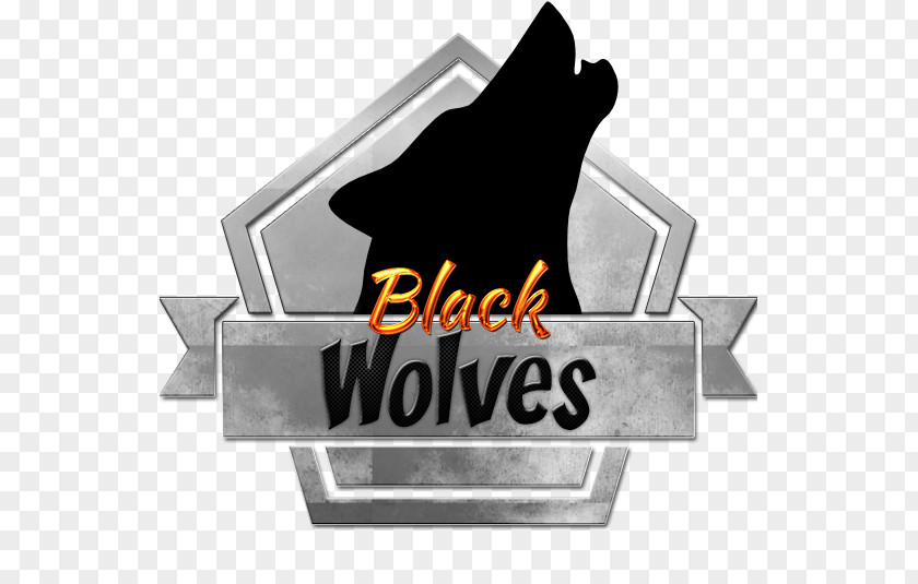 Tanki Online Gray Wolf Black Logo Clan Brand PNG