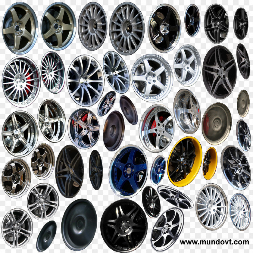 Tuning Car Wheel Virtual Rim PNG