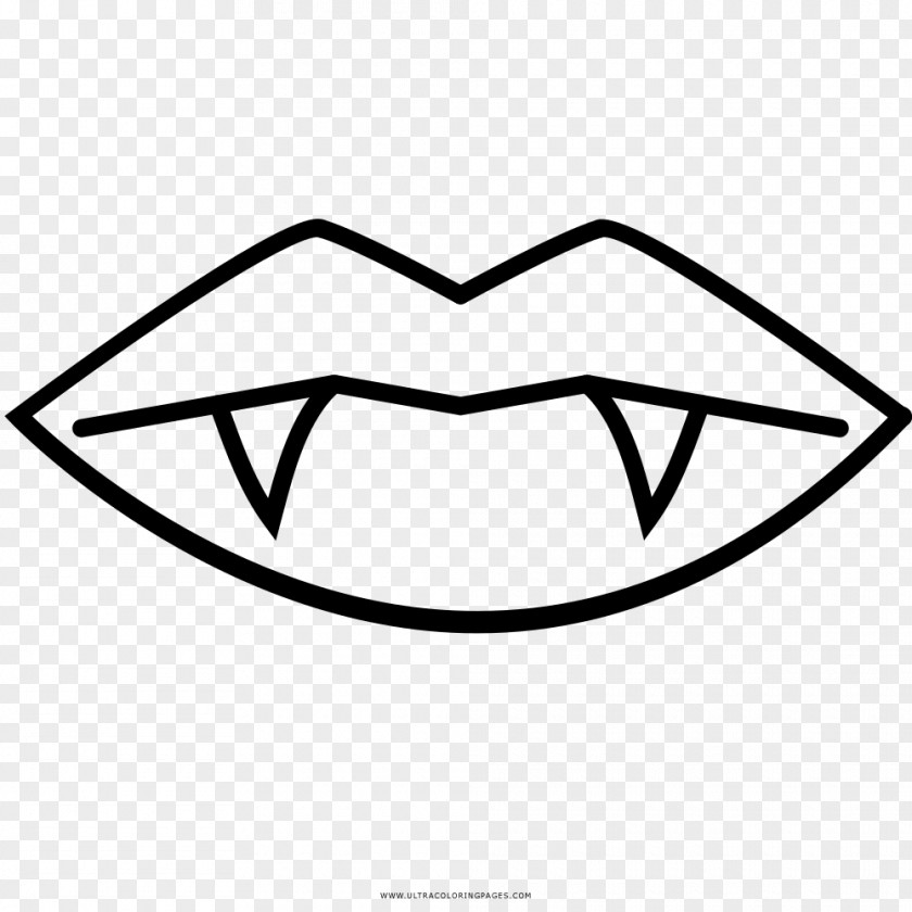 Vampire Drawing Coloring Book Tusk PNG