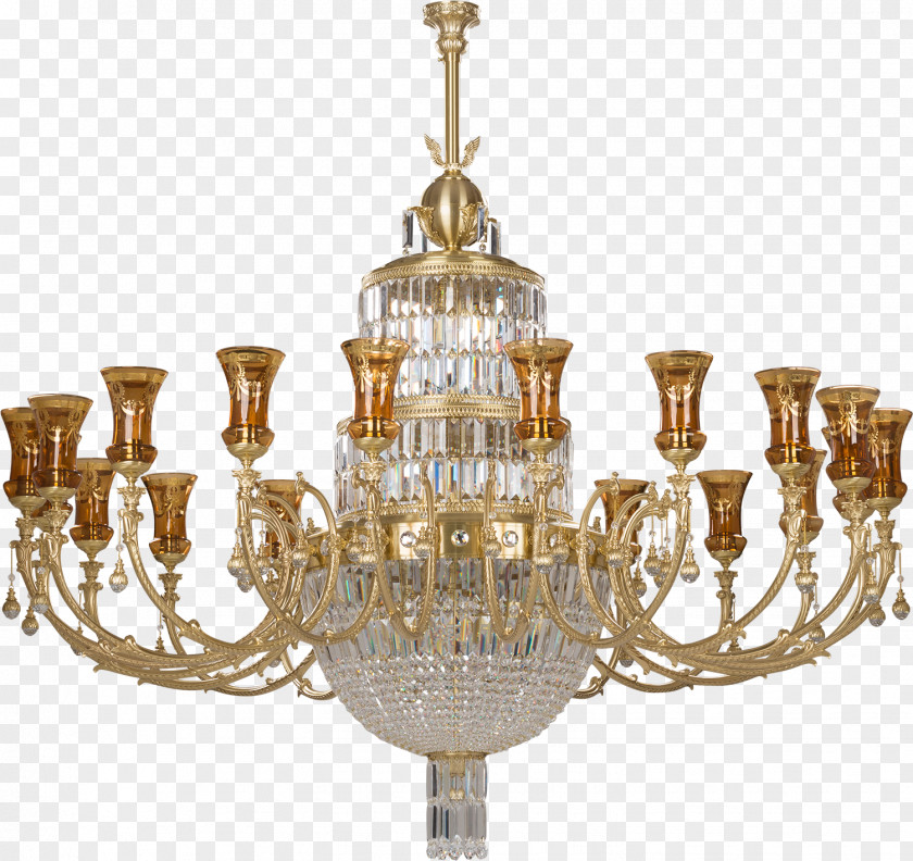 Brass Chandelier Td Kontinent Glass Light Fixture PNG